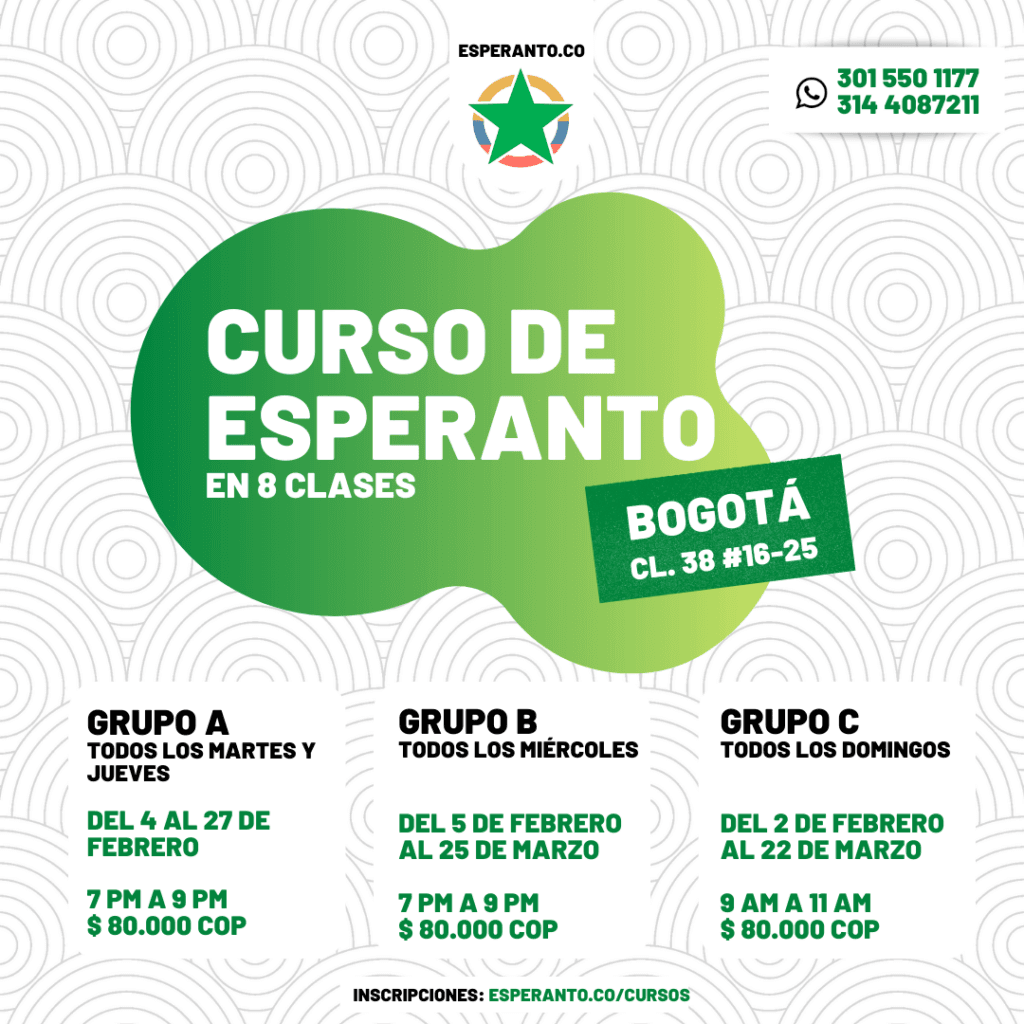 Cursos de Esperanto 5 Cursos de Esperanto 5